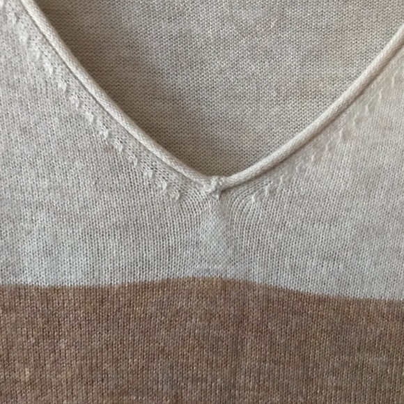 Ann Taylor Factory V-Neck Sweater, M. - Picture 3 of 8